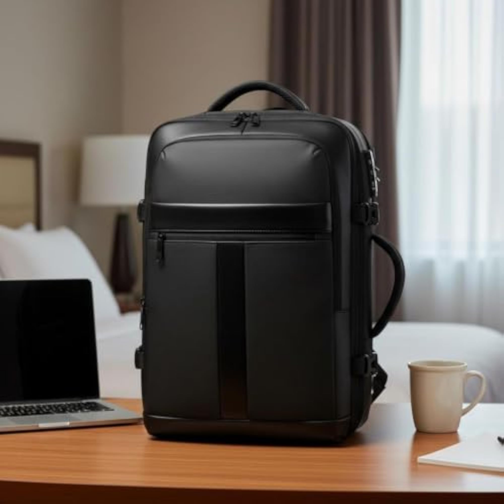 Large Capacity Travel Compression Backpack for Men